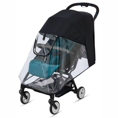 Afdekhoes Cybex Eezy S Twist 2 Line Rain Cover Transparant